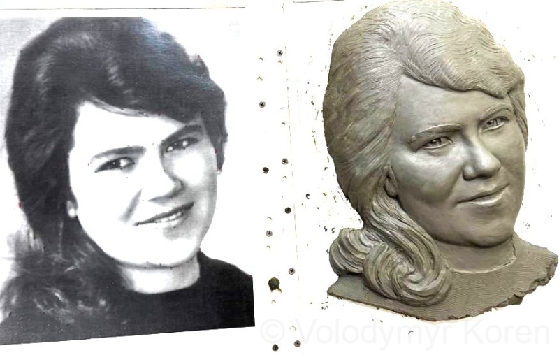 Bas-Relief of a Woman