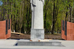 Mother's monument for the memorial complex in the city of Sverdlovsk